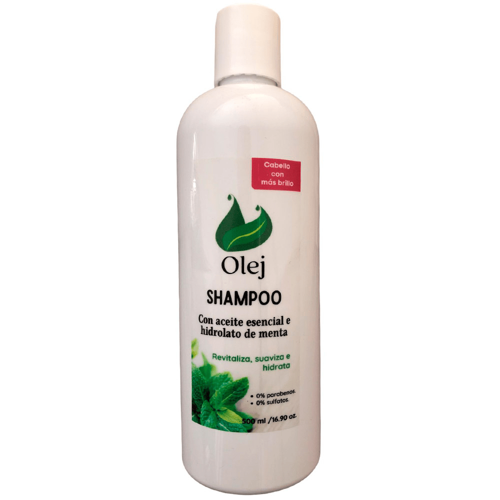 Shampoo con Hidrolato de Menta