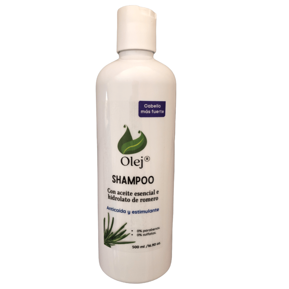 Shampoo con Hidrolato de Romero