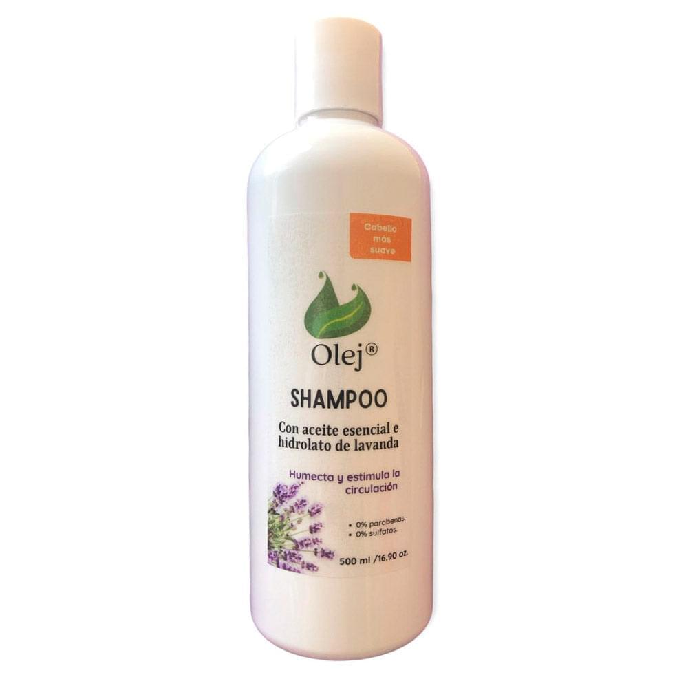 Shampoo con Aceite esencial e Hidrolato de Lavanda